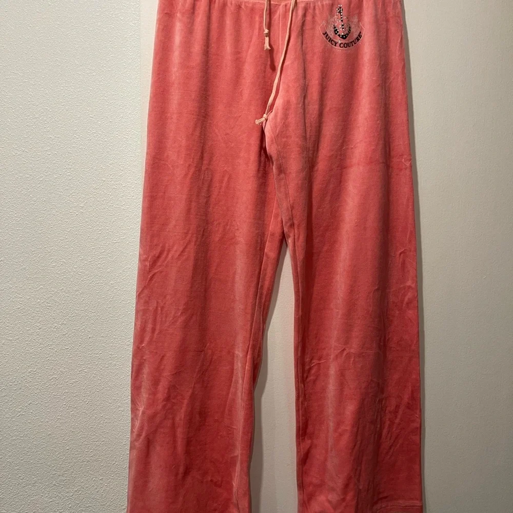Juicy Couture Coral Velour Hoodie‎